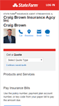Mobile Screenshot of craigbrownagency.com